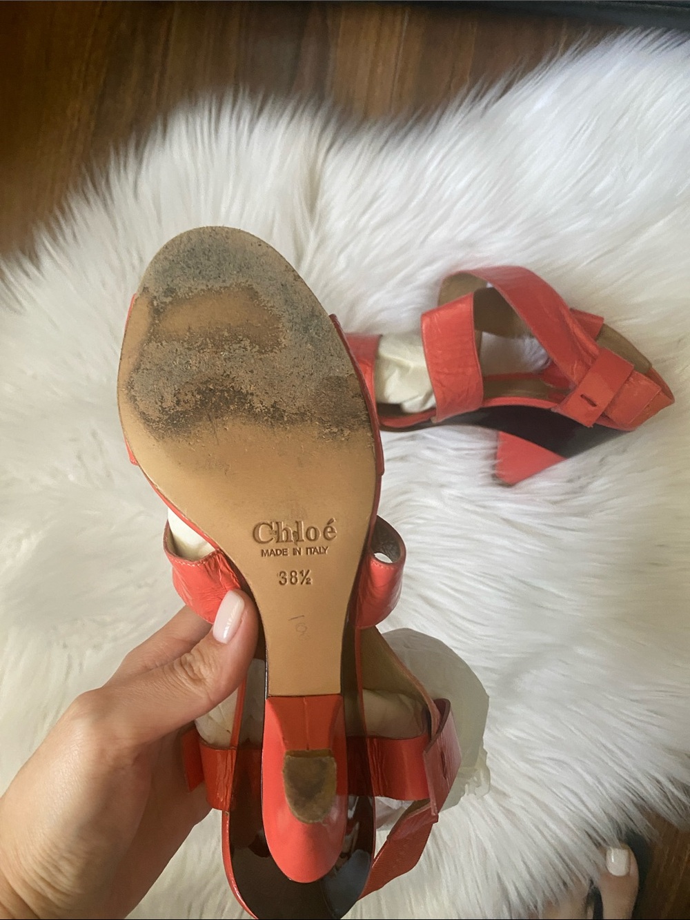 Chloe women’s sandal heel - Picture 2 of 4